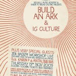 Build an Ark & IG Culture Flyer